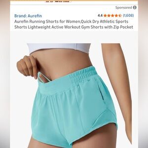 Women's Quick Dry Athletic Shorts - Blue